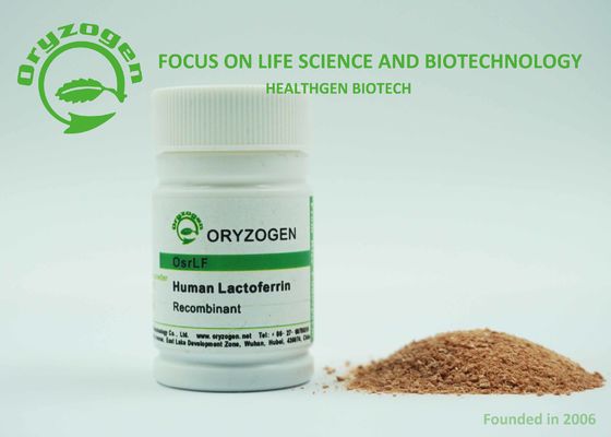 L'iso umano recombinante di origine del grano del riso della proteina di pH 7.0-7.5 Lacto Ferrin ha certificato