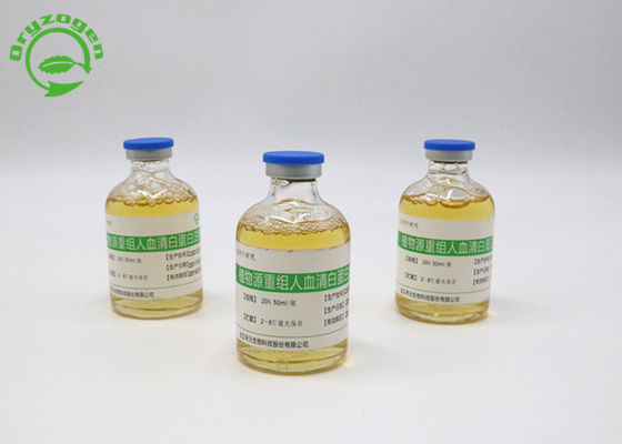 Liquido umano recombinante molecolare dell'albumina del peso 65 KD nella terapia cellulare