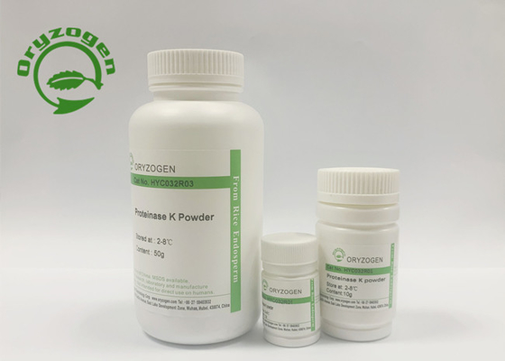 Iso 9001 una proteinasi recombinante K di 2015 certificati che estrae gli acidi nucleici